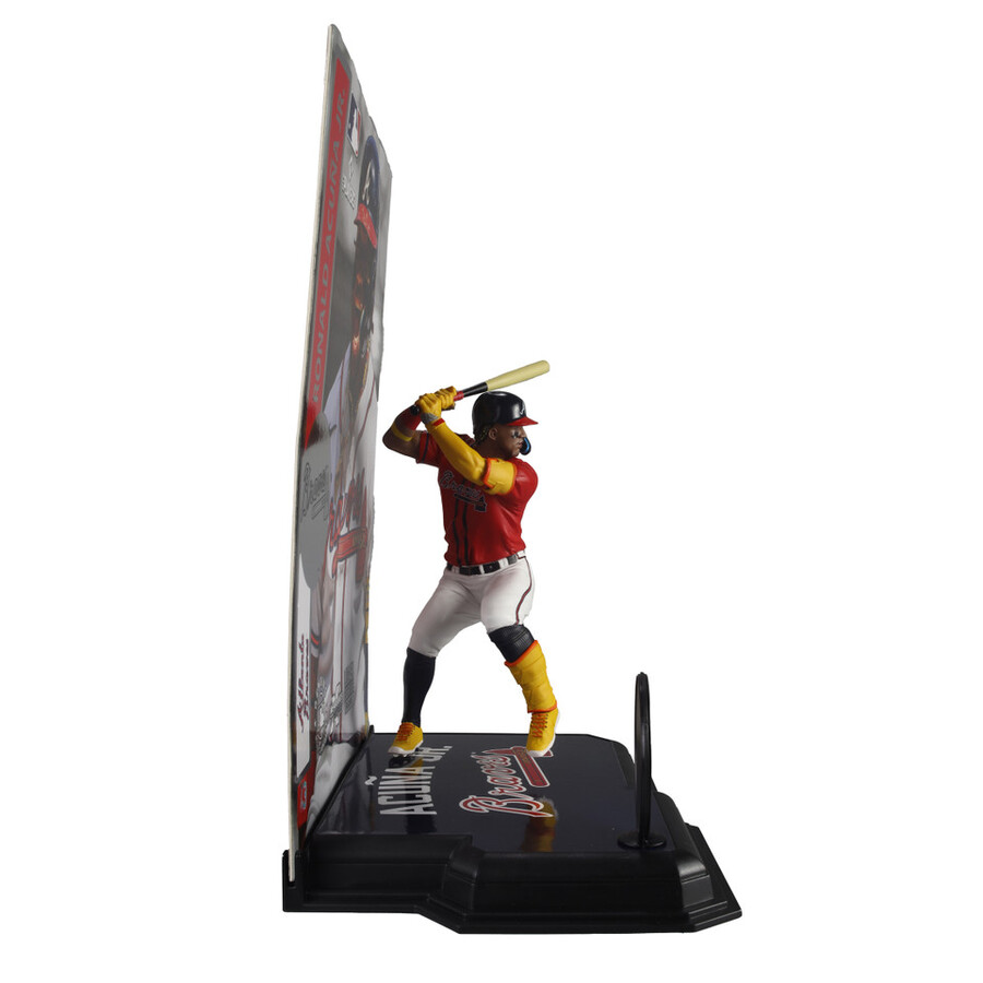 ronald acuna jr. atlanta braves mlb bundle 2 regular and platinum chase 7 figures mcfarlanes sportspicks