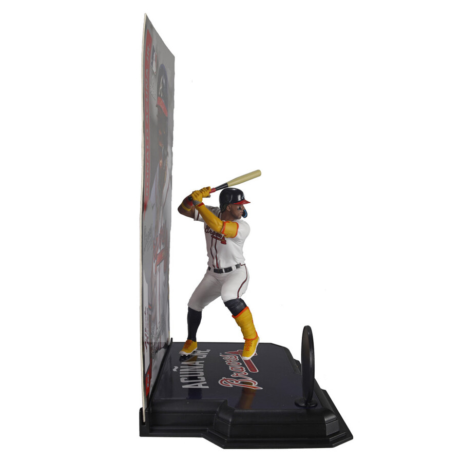 ronald acuna jr. atlanta braves mlb bundle 2 regular and platinum chase 7 figures mcfarlanes sportspicks
