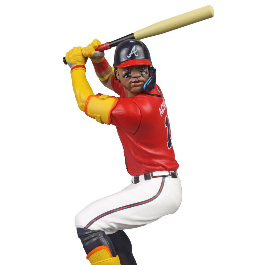 ronald acuna jr. atlanta braves mlb bundle 2 regular and platinum chase 7 figures mcfarlanes sportspicks