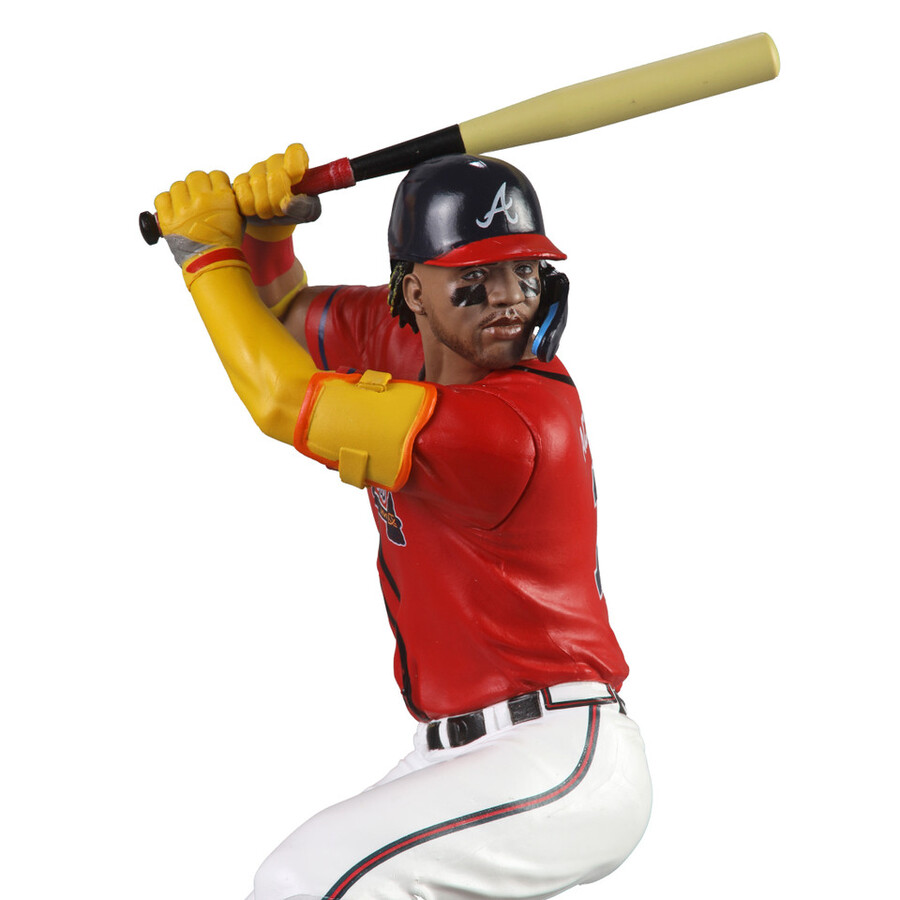 ronald acuna jr. atlanta braves mlb bundle 2 regular and platinum chase 7 figures mcfarlanes sportspicks