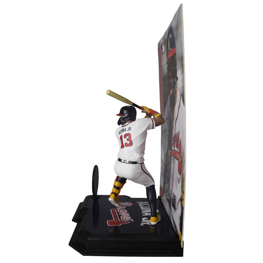 ronald acuna jr. atlanta braves mlb bundle 2 regular and platinum chase 7 figures mcfarlanes sportspicks