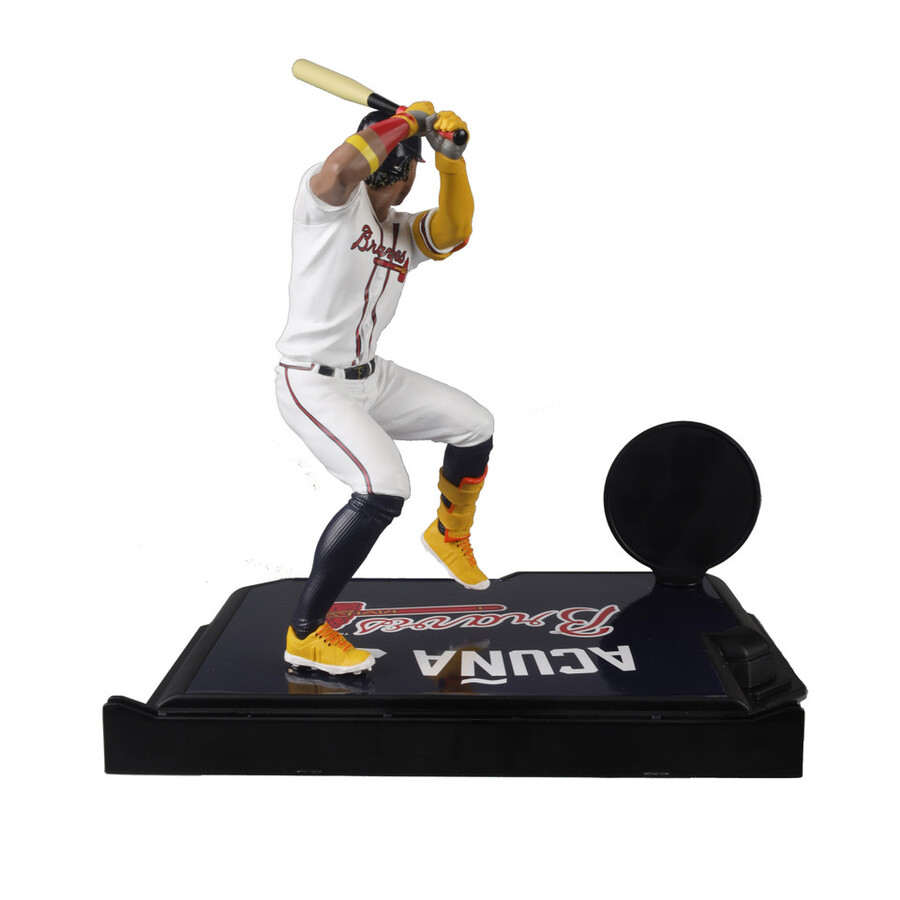 ronald acuna jr. atlanta braves mlb bundle 2 regular and platinum chase 7 figures mcfarlanes sportspicks