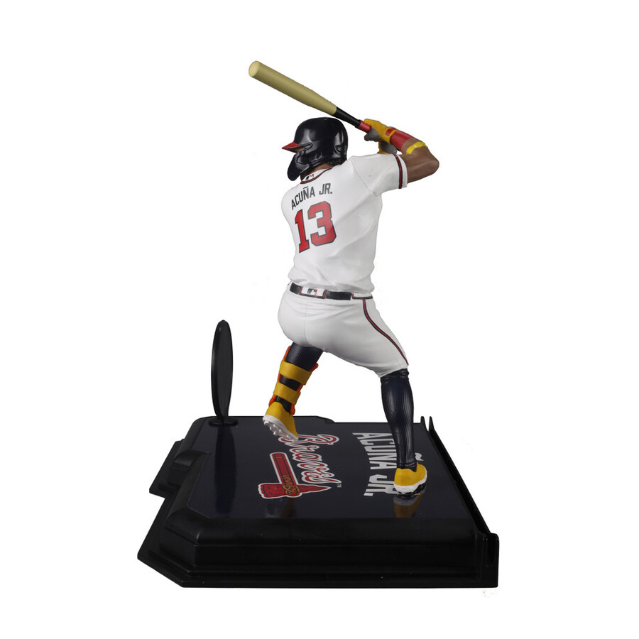 ronald acuna jr. atlanta braves mlb bundle 2 regular and platinum chase 7 figures mcfarlanes sportspicks