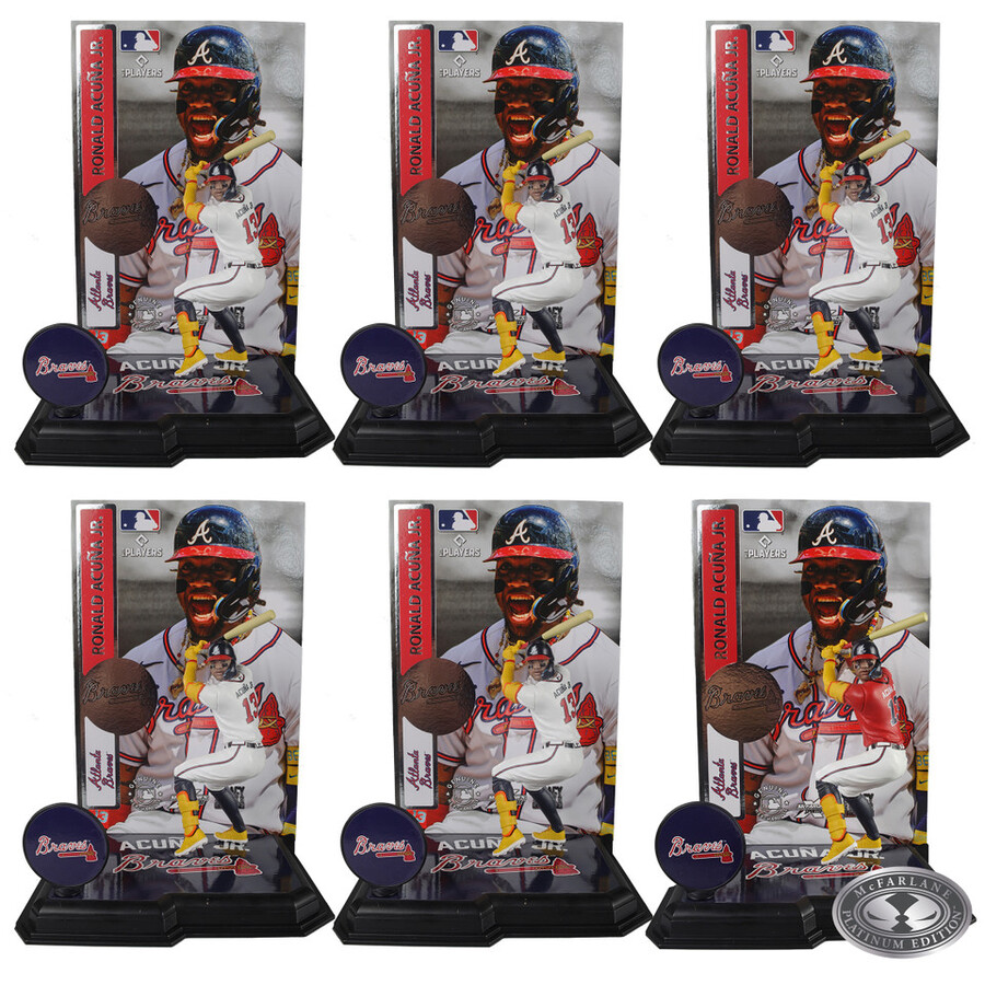 ronald acuna jr. atlanta braves mlb factory sealed case 6 w chase