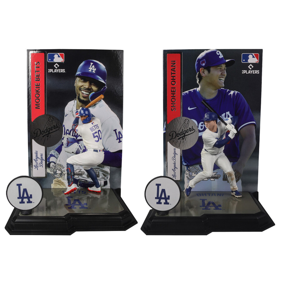 mookie betts and shohei ohtani los angeles dodgers mlb bundle 2 7 figures mcfarlanes sportspicks