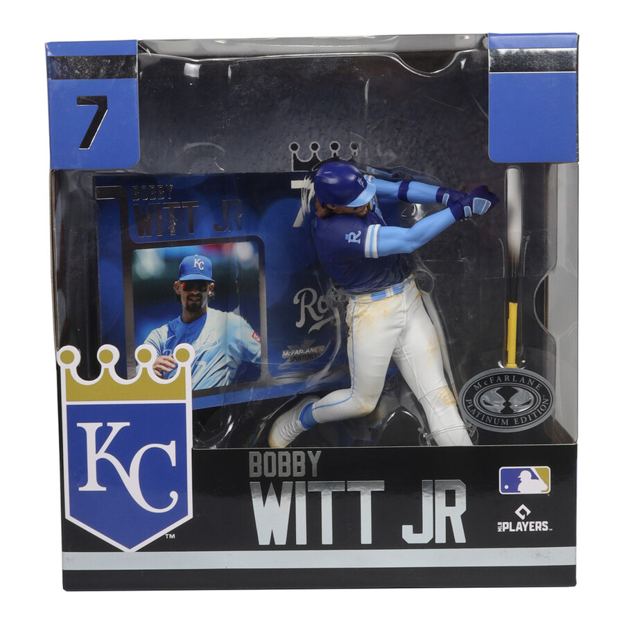 bobby witt jr. kansas city royals mlb bundle 2 regular and platinum chase 7 figures mcfarlanes sportspicks