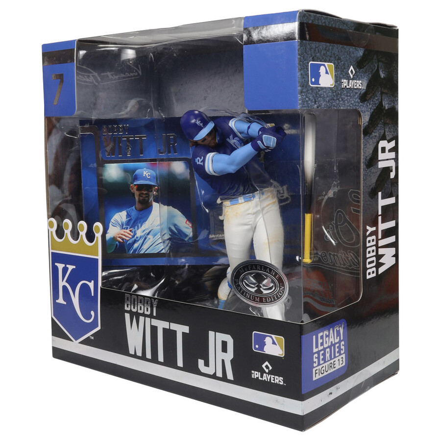 bobby witt jr. kansas city royals mlb bundle 2 regular and platinum chase 7 figures mcfarlanes sportspicks