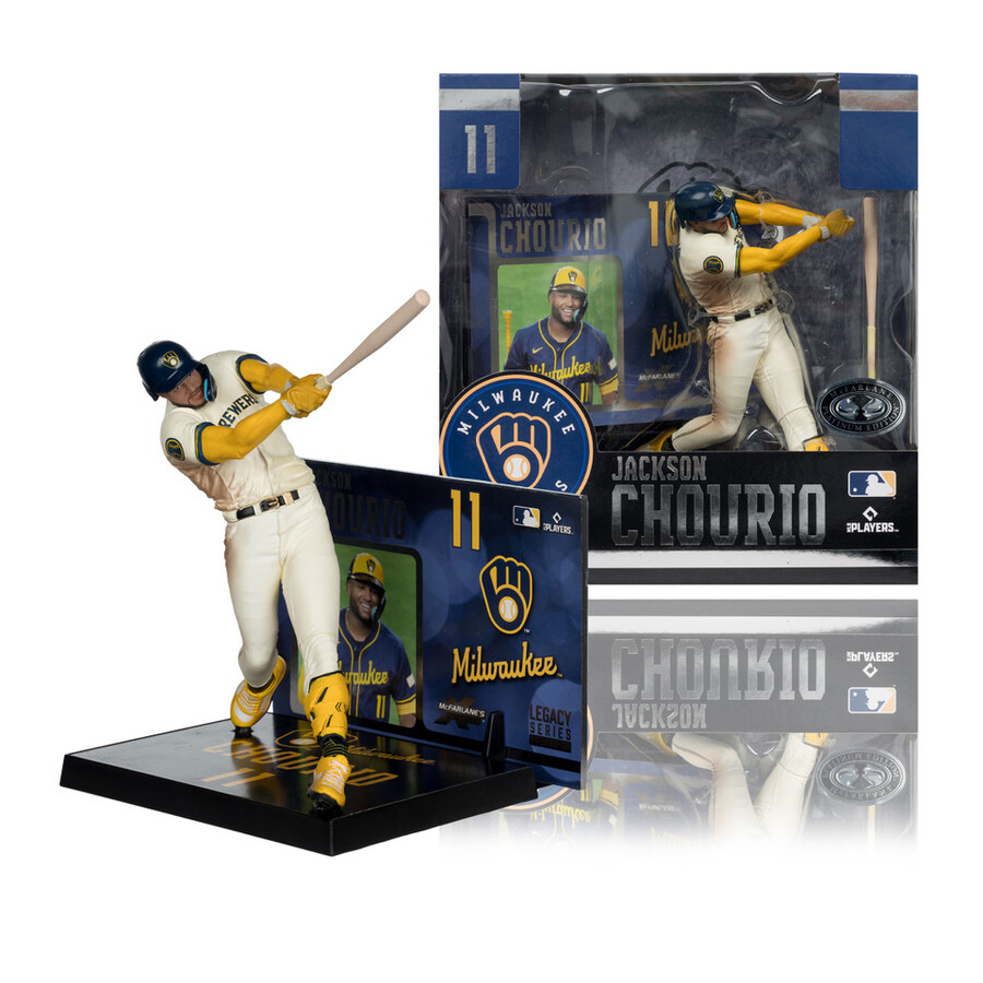 jackson chourio milwaukee brewers mlb factory sealed case 6