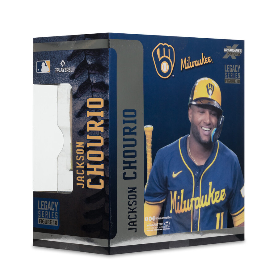 jackson chourio milwaukee brewers mlb factory sealed case 6