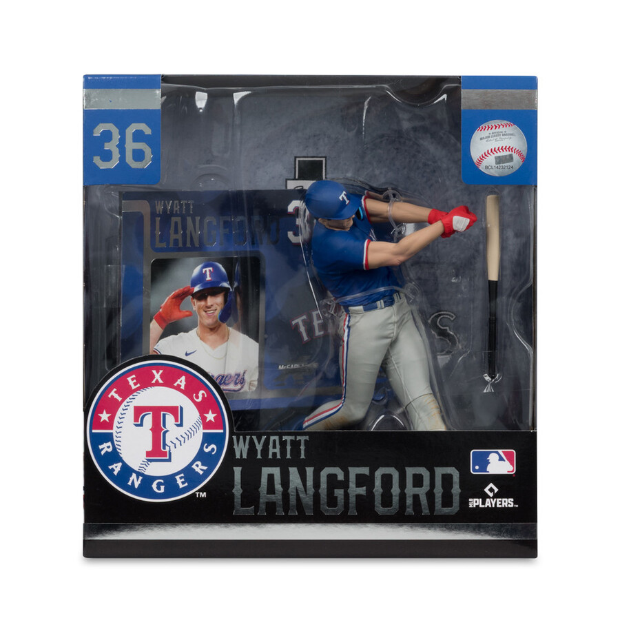 wyatt langford texas rangers mlb factory sealed case 6