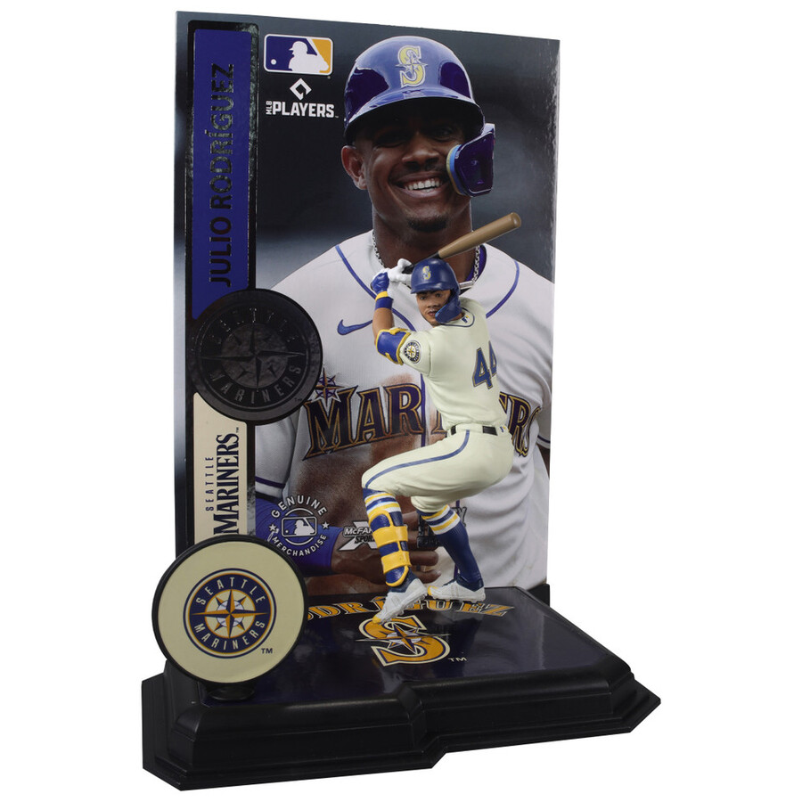 julio rodriguez seattle mariners mlb bundle 2 regular and platinum chase 7 figures mcfarlanes sportspicks