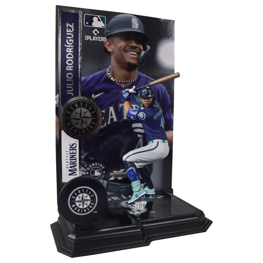 julio rodriguez seattle mariners mlb bundle 2 regular and platinum chase 7 figures mcfarlanes sportspicks