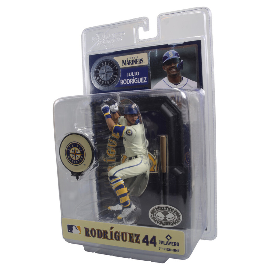 julio rodriguez seattle mariners mlb bundle 2 regular and platinum chase 7 figures mcfarlanes sportspicks