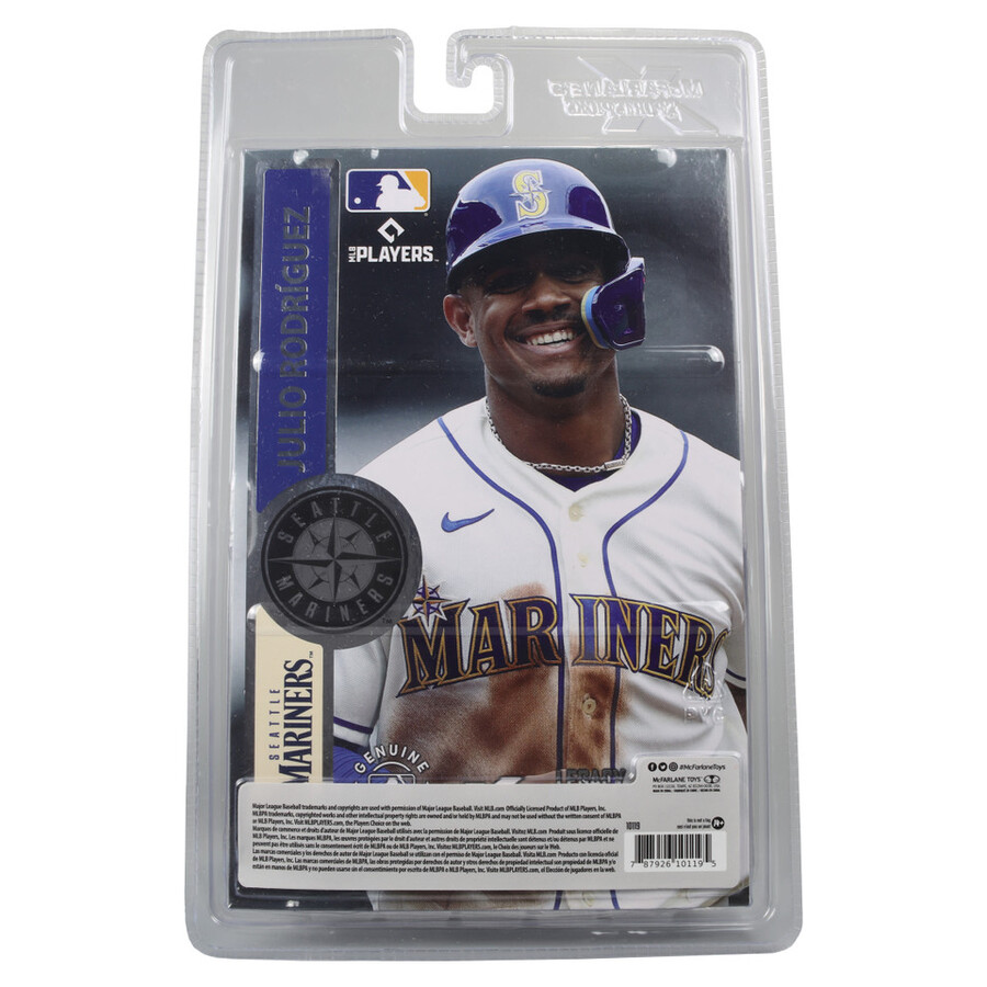 julio rodriguez seattle mariners mlb bundle 2 regular and platinum chase 7 figures mcfarlanes sportspicks