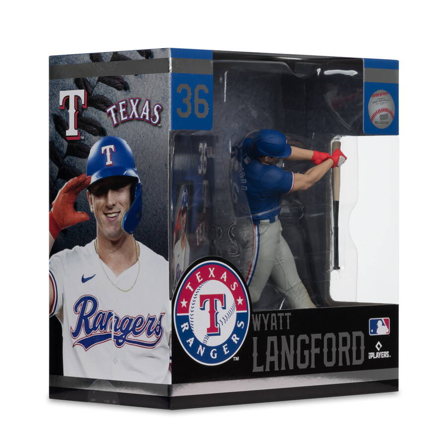 wyatt langford texas rangers mlb 7 figure mcfarlanes sportspicks