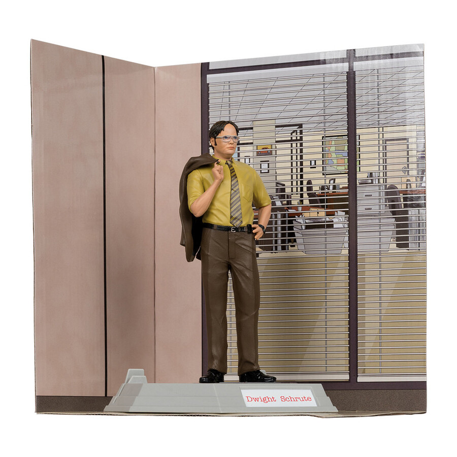 dwight schrute movie maniacs the office 6 posed figure