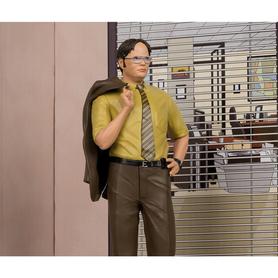 dwight schrute movie maniacs the office 6 posed figure