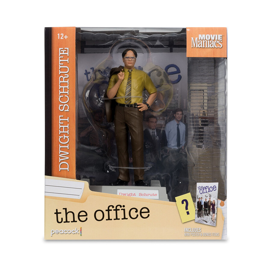 dwight schrute movie maniacs the office 6 posed figure