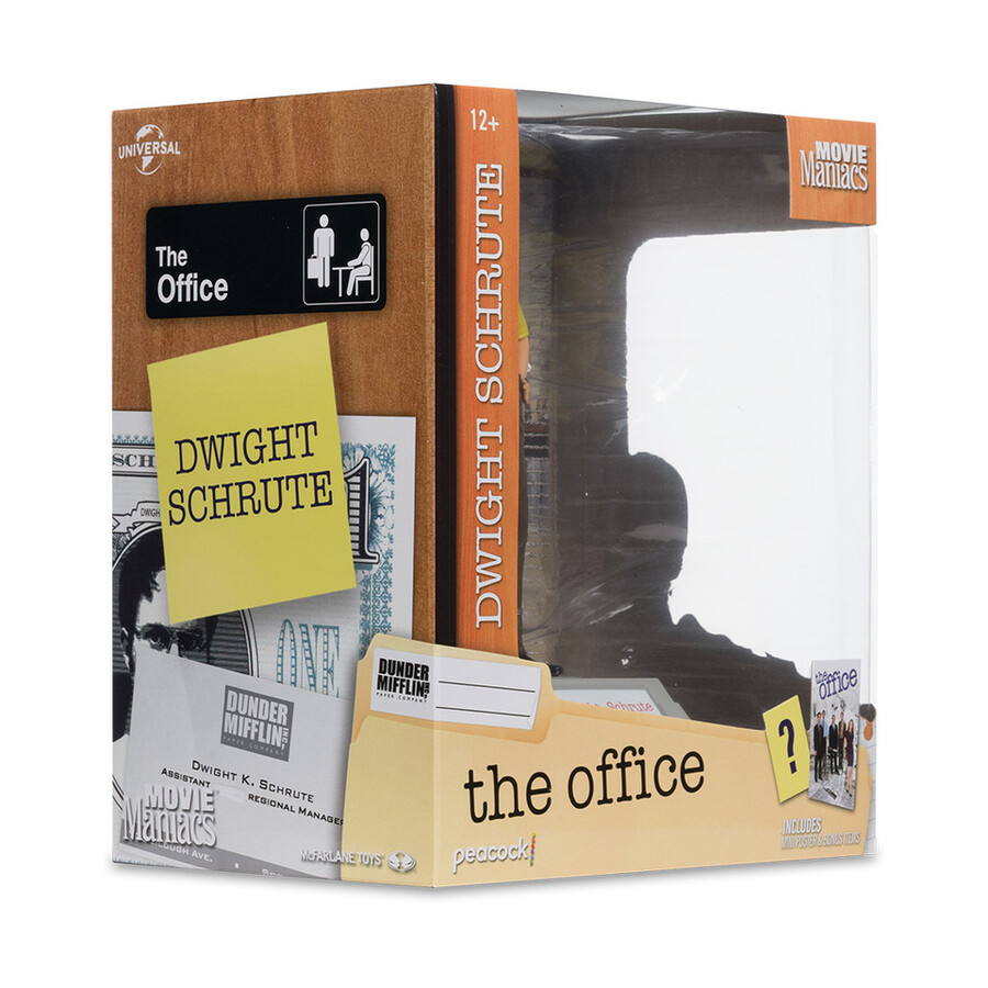dwight schrute movie maniacs the office 6 posed figure