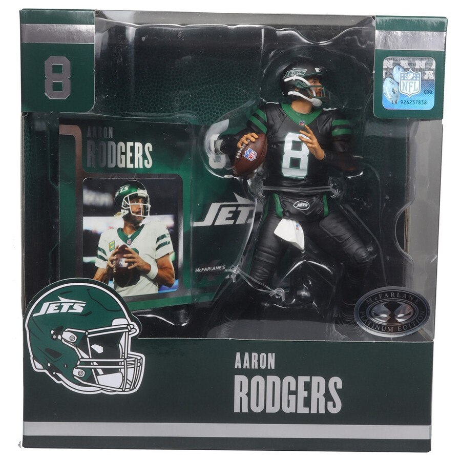 aaron rodgers new york jets nfl factory sealed case 6 wchase