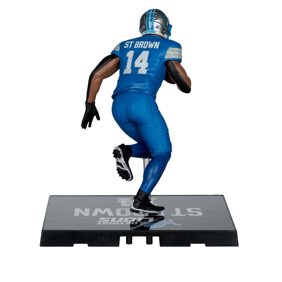 amon-ra st. brown detroit lions nfl 7 figure mcfarlanes sportspicks