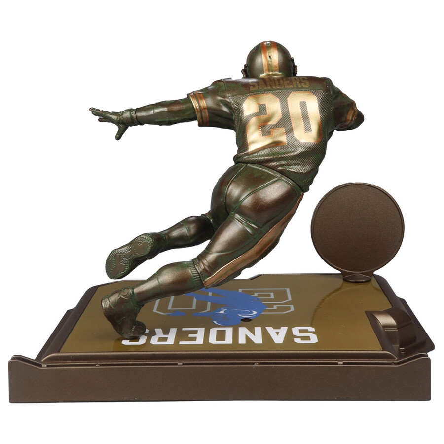 barry sanders bronze detroit lions gold label nfl 7 figure mcfarlanes sportspicks