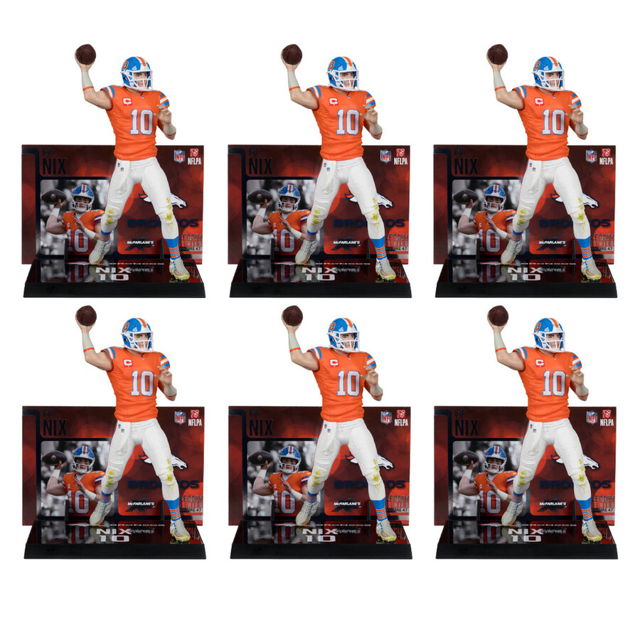 bo nix wclassic jersey denver broncos nfl factory sealed case 6