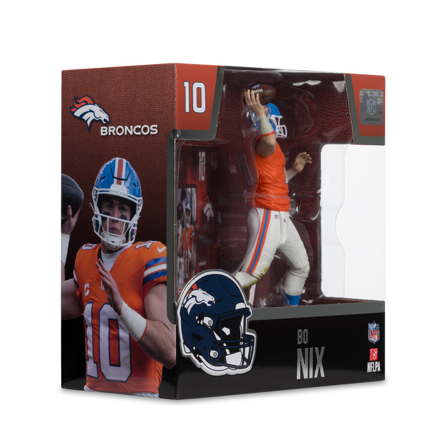 bo nix wclassic jersey denver broncos nfl 7 figure mcfarlanes sportspicks