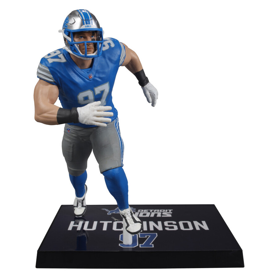 aidan hutchinson detroit lions nfl bundle 2 regular and platinum chase 7 figures mcfarlanes sportspicks
