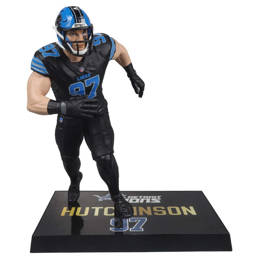 aidan hutchinson walternative jersey detroit lions gold label nfl 7 figure mcfarlanes sportspicks