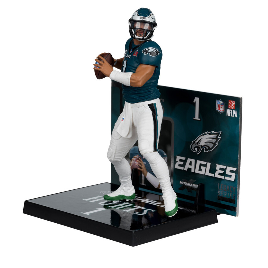 jalen hurts super bowl edition philadelphia eagles nfl factory sealed case 6