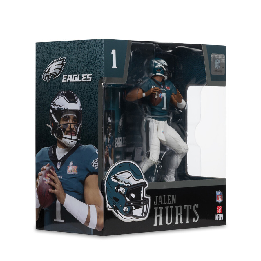 jalen hurts super bowl edition philadelphia eagles nfl 7 figure mcfarlanes sportspicks