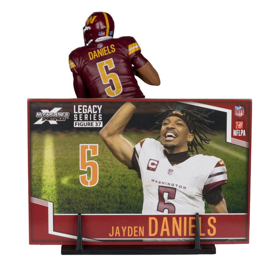 jayden daniels washington commanders nfl 7 figure mcfarlanes sportspicks