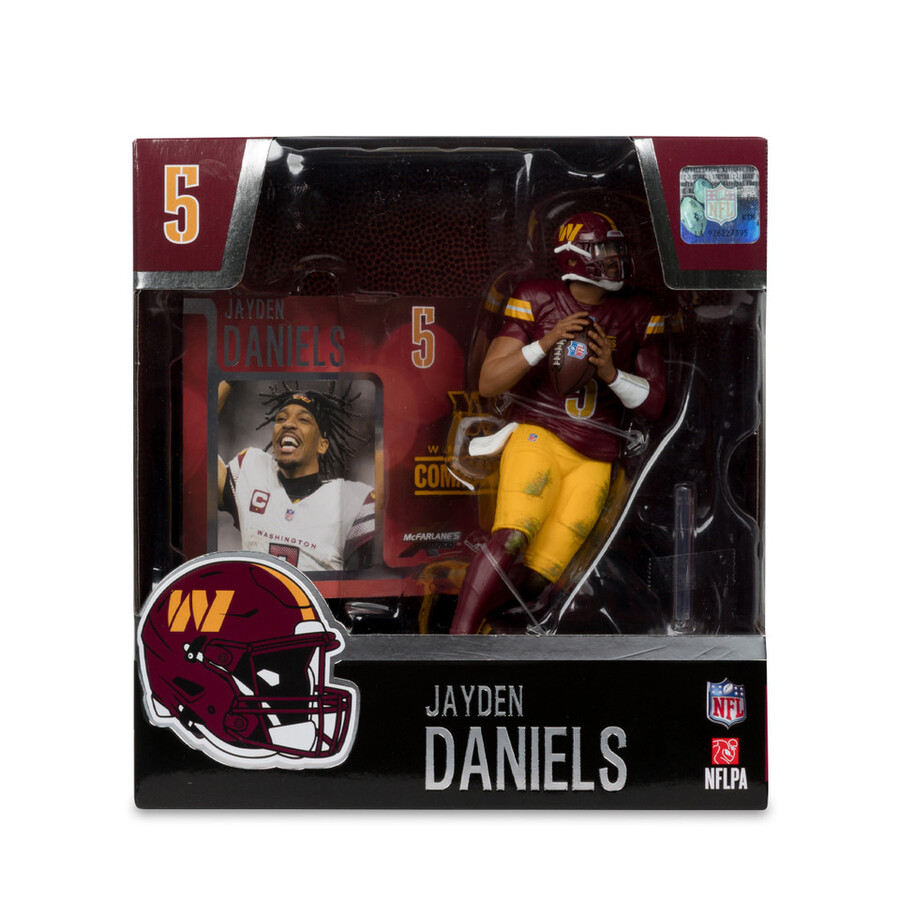 jayden daniels washington commanders nfl 7 figure mcfarlanes sportspicks