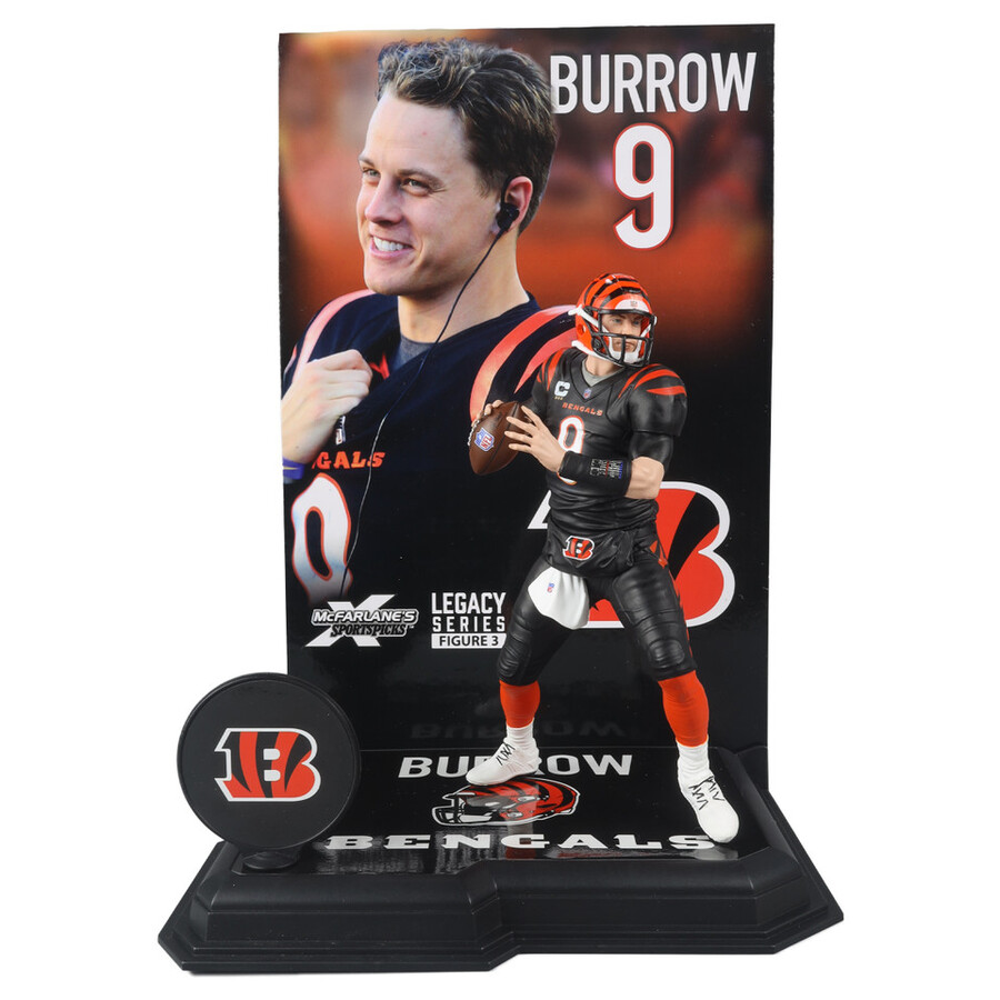 joe burrow cincinnati bengals nfl 7 figure mcfarlanes sportspicks