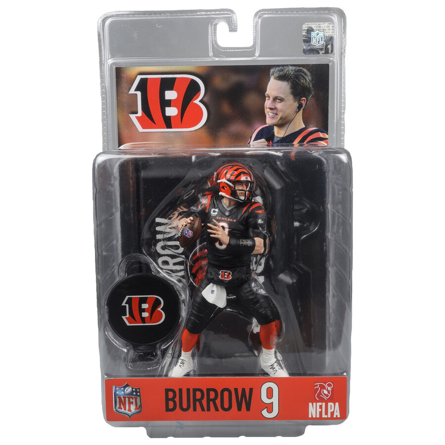 joe burrow cincinnati bengals nfl 7 figure mcfarlanes sportspicks