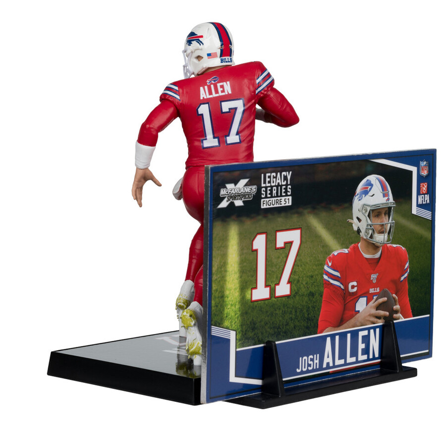 josh allen wred color rush jersey buffalo bills nfl factory sealed case 6