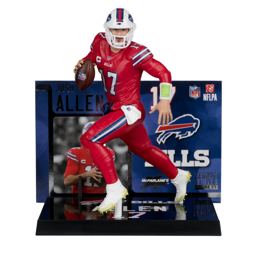 josh allen wred color rush jersey buffalo bills nfl factory sealed case 6