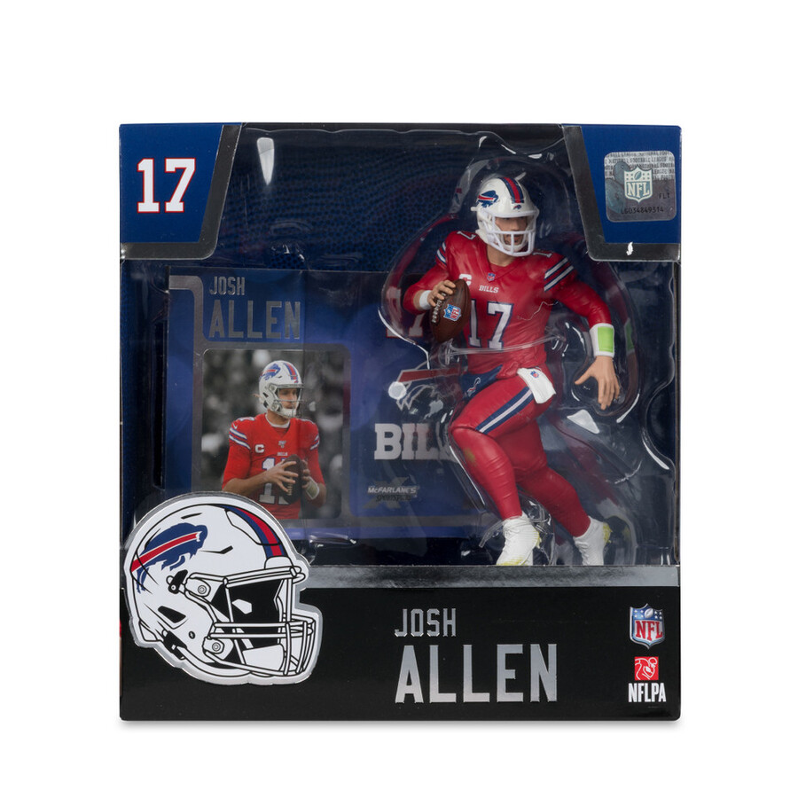 josh allen wred color rush jersey buffalo bills nfl factory sealed case 6