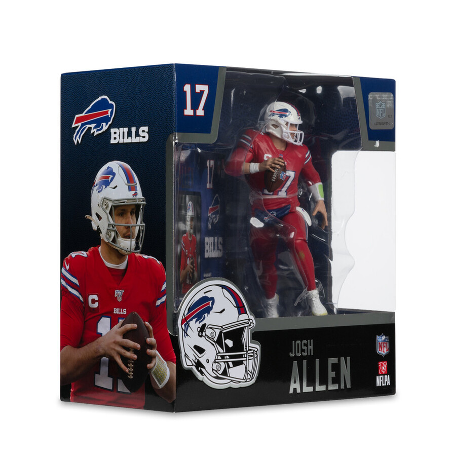 josh allen wred color rush jersey buffalo bills nfl factory sealed case 6