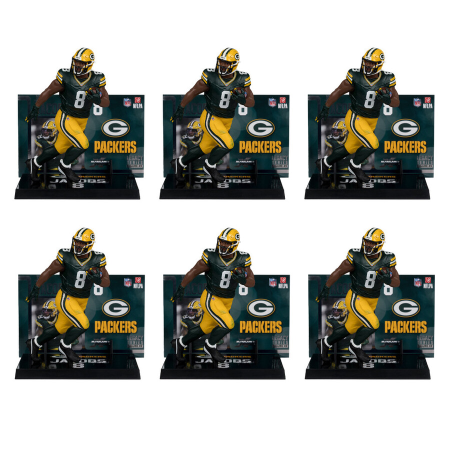 josh jacobs green bay packers nfl factory sealed case 6