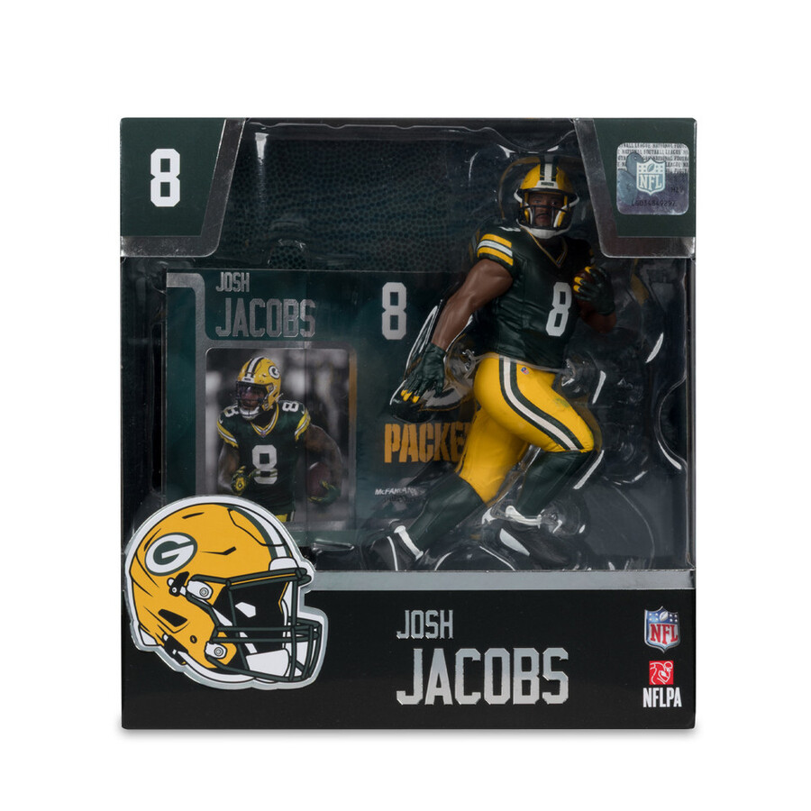 josh jacobs green bay packers nfl factory sealed case 6