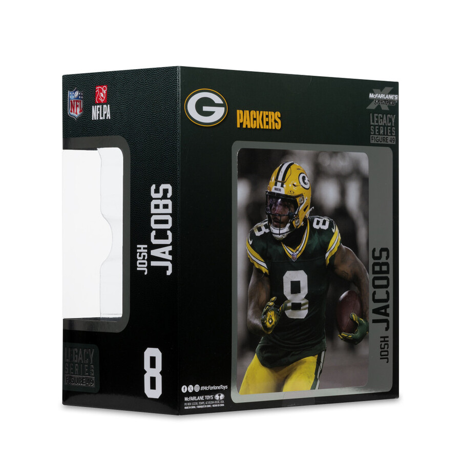 josh jacobs green bay packers nfl factory sealed case 6