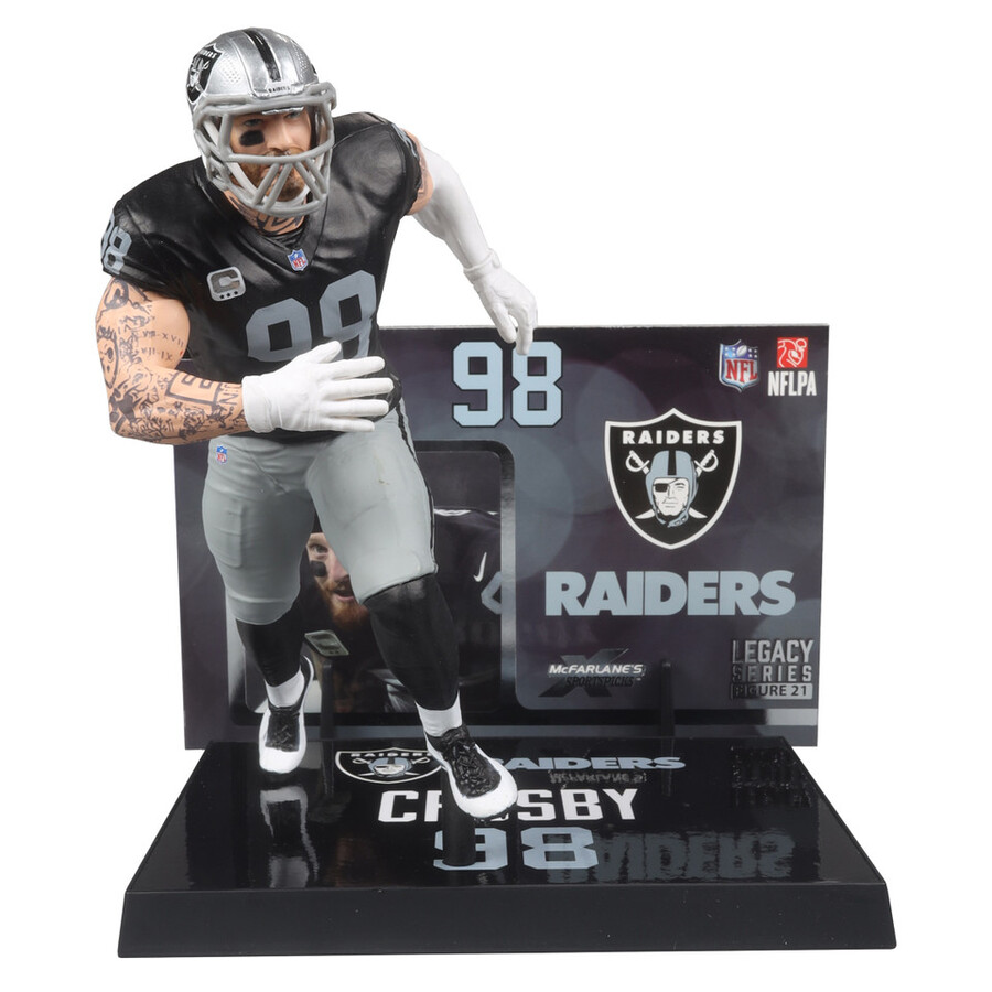 maxx crosby las vegas raiders nfl factory sealed case 6 wchase