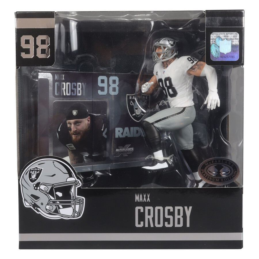 maxx crosby las vegas raiders nfl factory sealed case 6 wchase