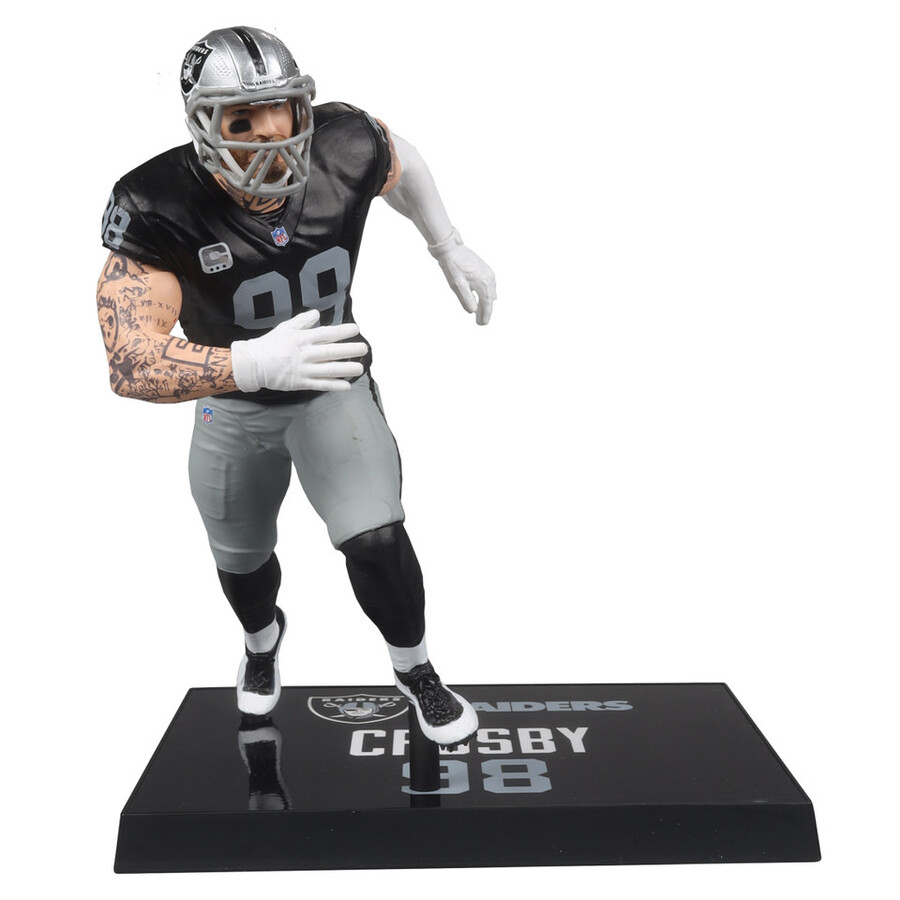 maxx crosby las vegas raiders nfl factory sealed case 6 wchase