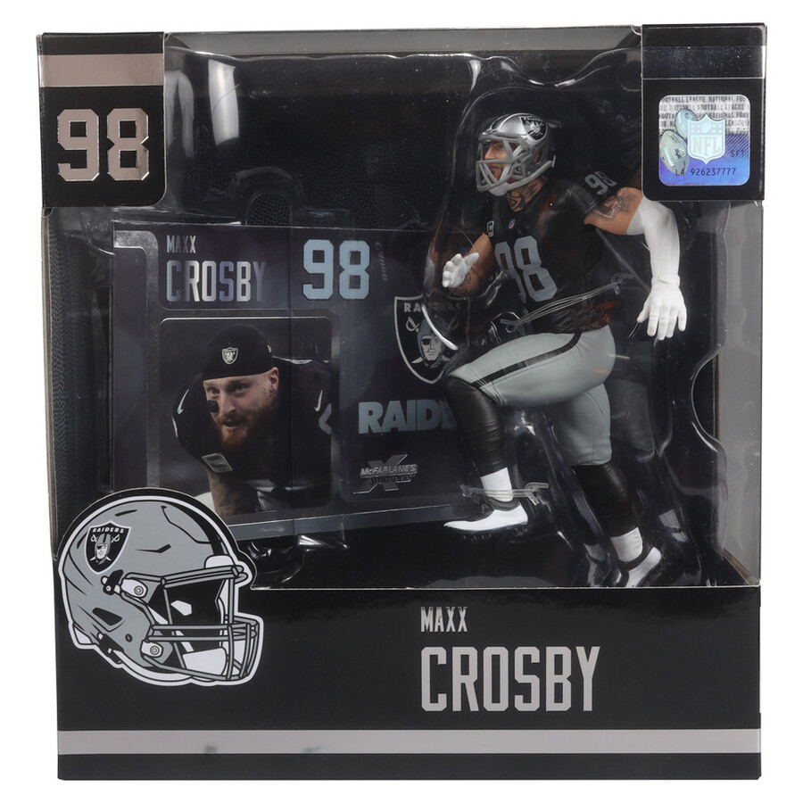 maxx crosby las vegas raiders nfl factory sealed case 6 wchase