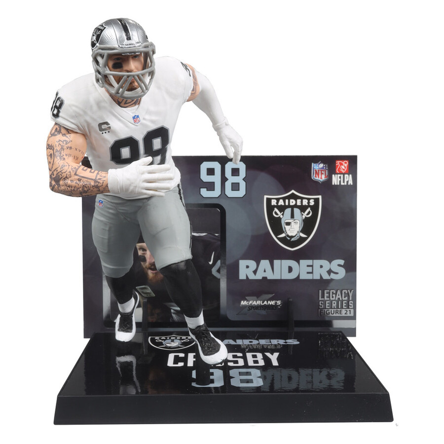 maxx crosby las vegas raiders nfl factory sealed case 6 wchase