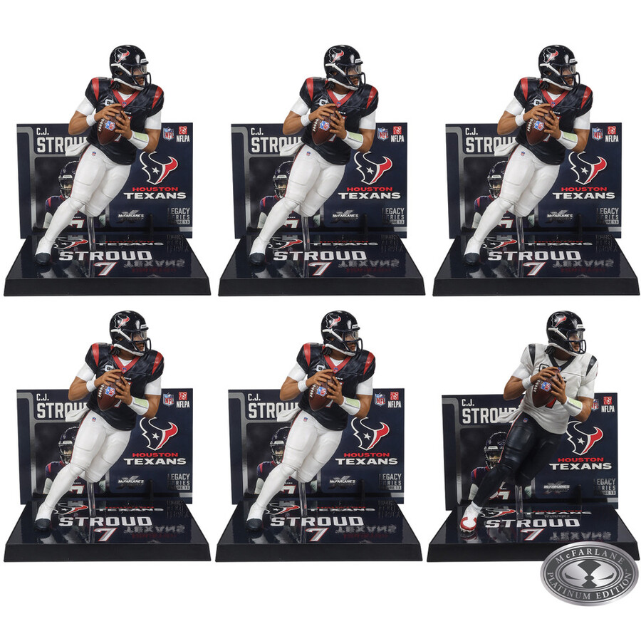 c.j. stroud houston texans nfl factory sealed case 6 wchase