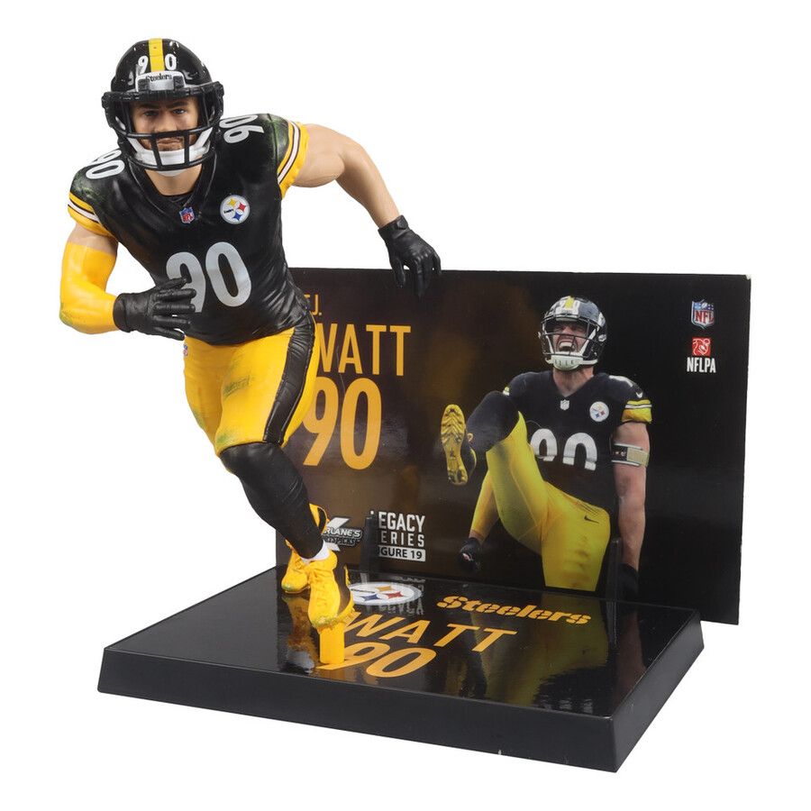 tj watt pittsburgh steelers nfl 7 figure mcfarlanes sportspicks